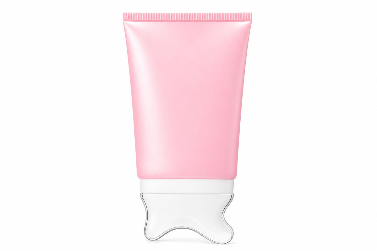 Collagen gua sha cream — clean product photo